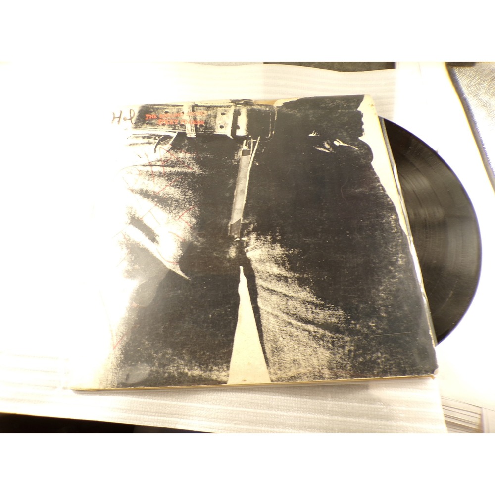 Rolling Stones Sticky Fingers Vinyl LP 1971 Andy Warhol Cover Art COC 59100